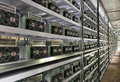 Sustainable mining farm harnessing wind energy in Argentina