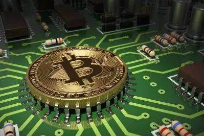 An overview of a well-maintained mining farm, showcasing organized racks and cooling systems.